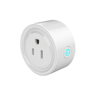 Smart Outlet Plug Wifi Smart Socket Outlet Mini US Plug Timer Socket Works with Echo Alexa Wireless Remote Control for iPhone Samsung iOS Android Smart Phone APP