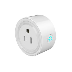 Smart Outlet Plug Wifi Smart Socket Outlet Mini US Plug Timer Socket Works with Echo Alexa Wireless Remote Control for iPhone Samsung iOS Android Smart Phone APP