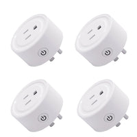 EPULA Smart Plug 4pc Smart WiFi Power Socket US Plug WIFI Switch For Google Home App Control/Amazon Alexa Connected By WiFi