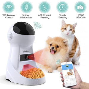 Automatic Pet Feeder With Voice Record